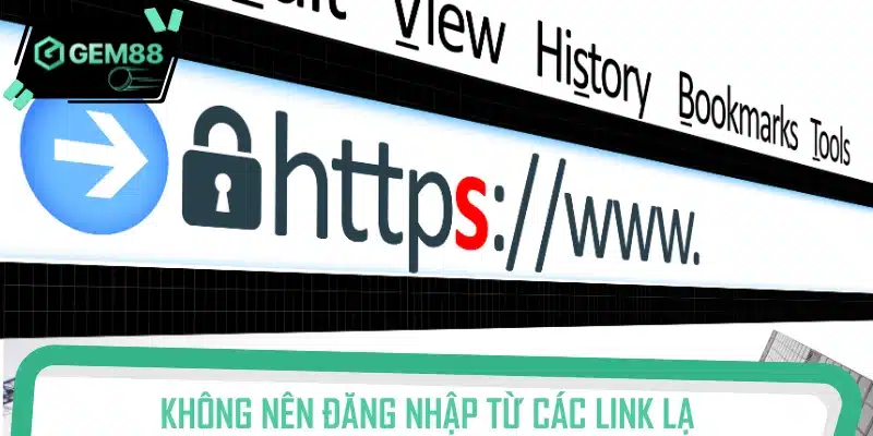 Chỉ đăng nhập vào link chính thức của nhà cái